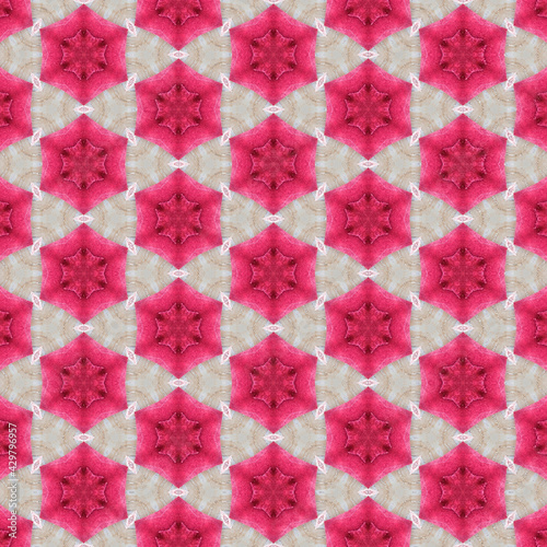 pattern with pink flowers