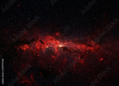 Space and star background. Elements of this image furnished by NASA.