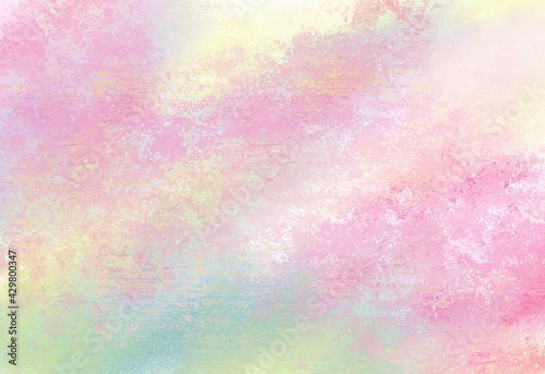 Watercolor paint like gradient background pastel ombre style. Iridescent template for brochure, banner, wallpaper, mobile screen. Neon hologram theme