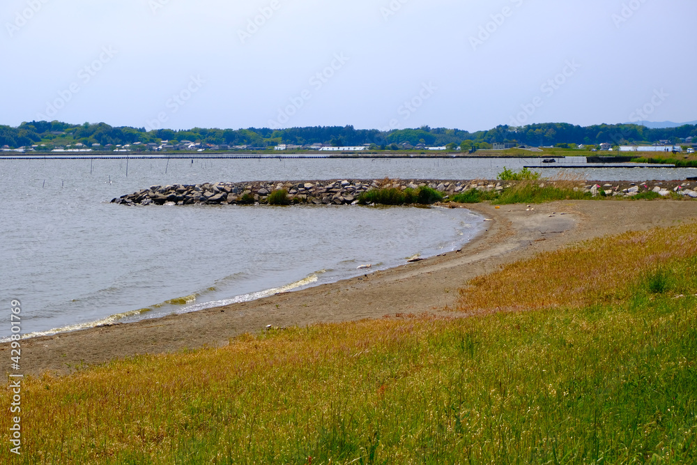 春の霞ヶ浦 春の霞ヶ浦