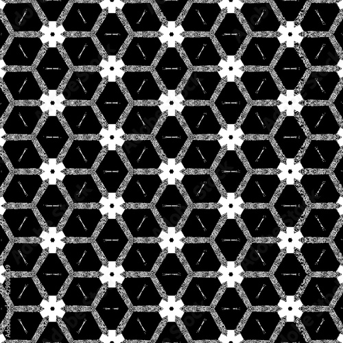 black and white seamless pattern