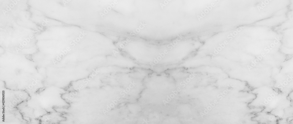 White marble beautiful nature pattern for art design background.