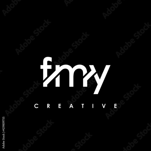 FMY Letter Initial Logo Design Template Vector Illustration