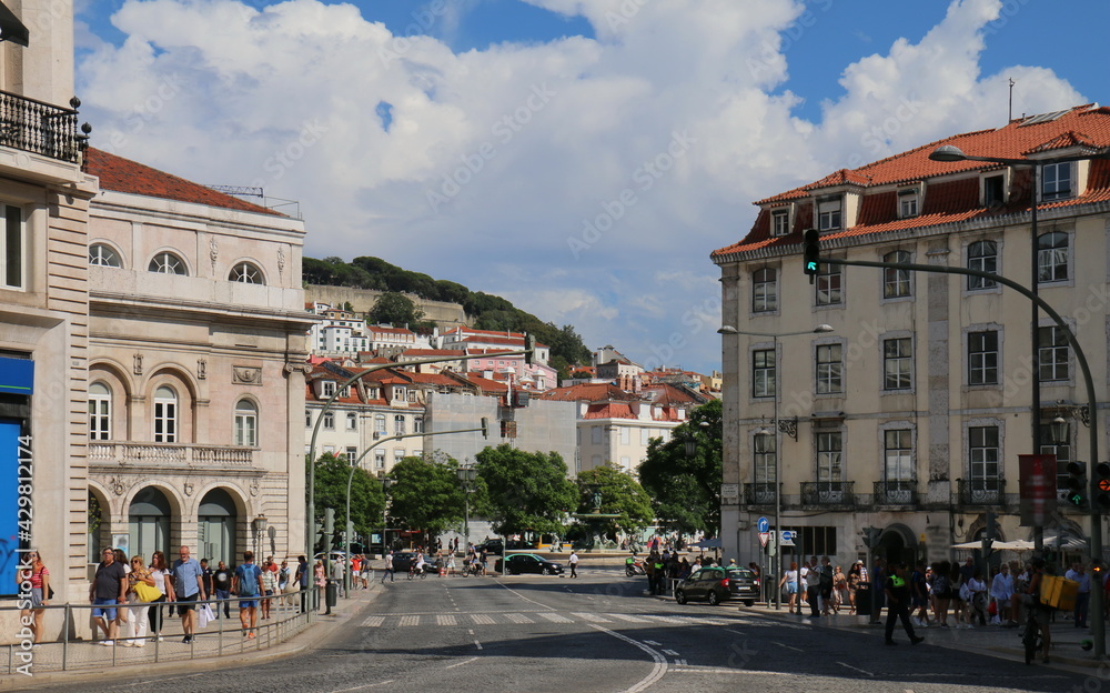 Portugal - 2019. Landmarks of Lisbon.