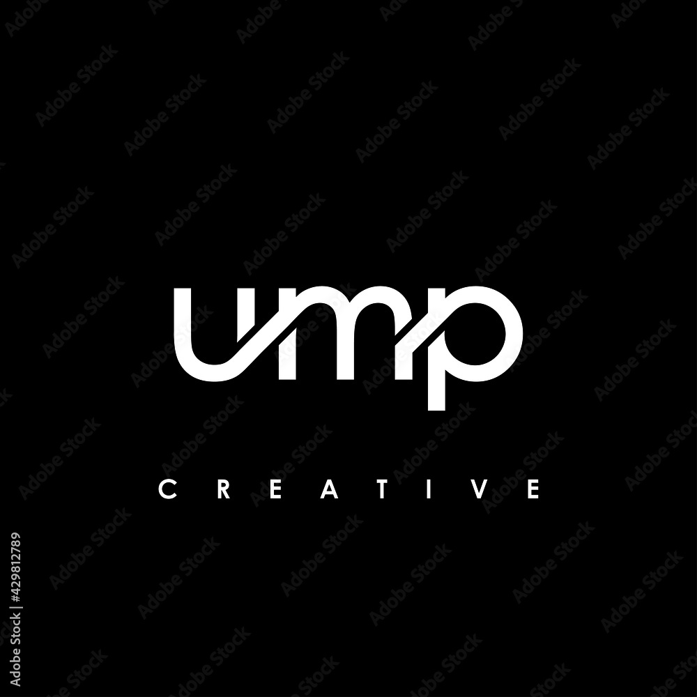 UMP Letter Initial Logo Design Template Vector Illustration UMP Letter Initial Logo Design Template Vector Illustration