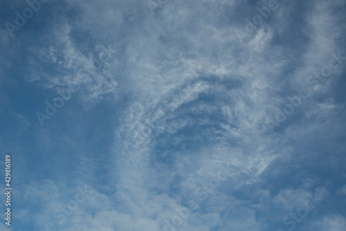 scattered clouds