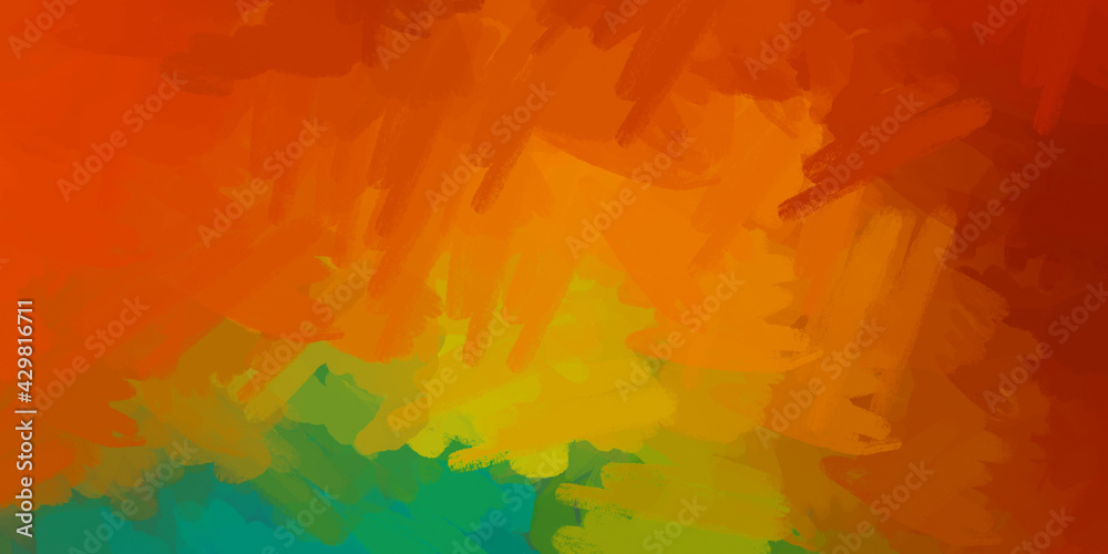 Abstract background of colorful brush strokes. Brushed vibrant wallpaper. Painted artistic creation. Unique and creative illustration. Brush stroked painting. Wall art. Abstract background of colorful brush strokes. Brushed vibrant wallpaper. Painted artistic creation. Unique and creative illustration. Brush stroked painting. Wall art.
