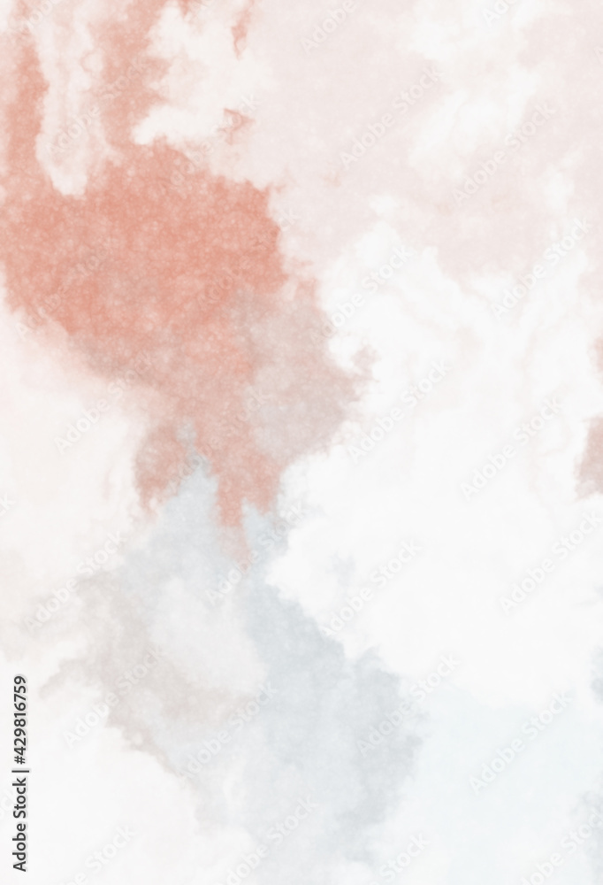 Fototapeta premium Watercolor painted background. Abstract Illustration wallpaper. Brush stroked painting. 2D Illustration.