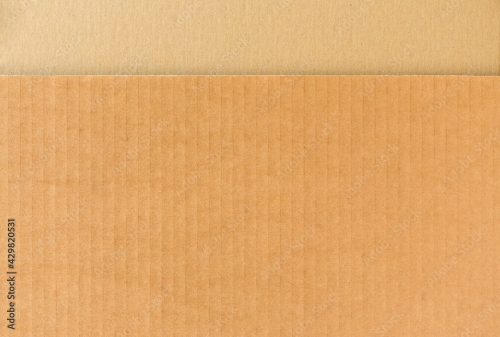 Abstract corrugated background with torn line