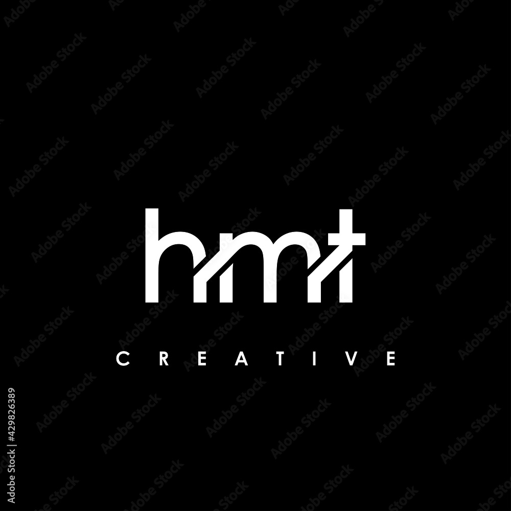 HMT Letter Initial Logo Design Template Vector Illustration