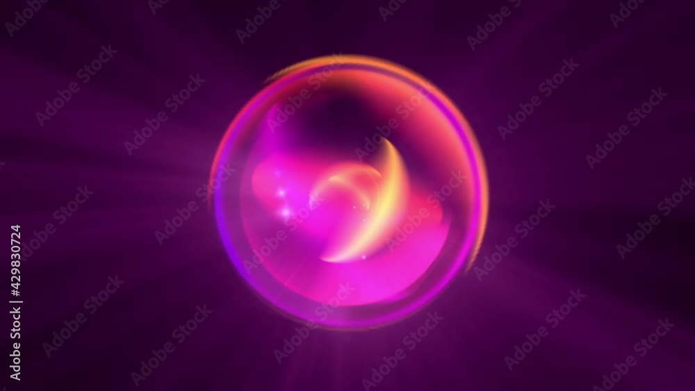 light neon abstract magic ball 4k light neon abstract magic ball 4k