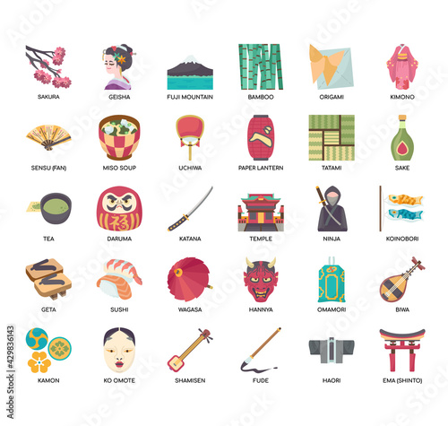 Japan symbol 1 , Thin Line and Pixel Perfect Icons
