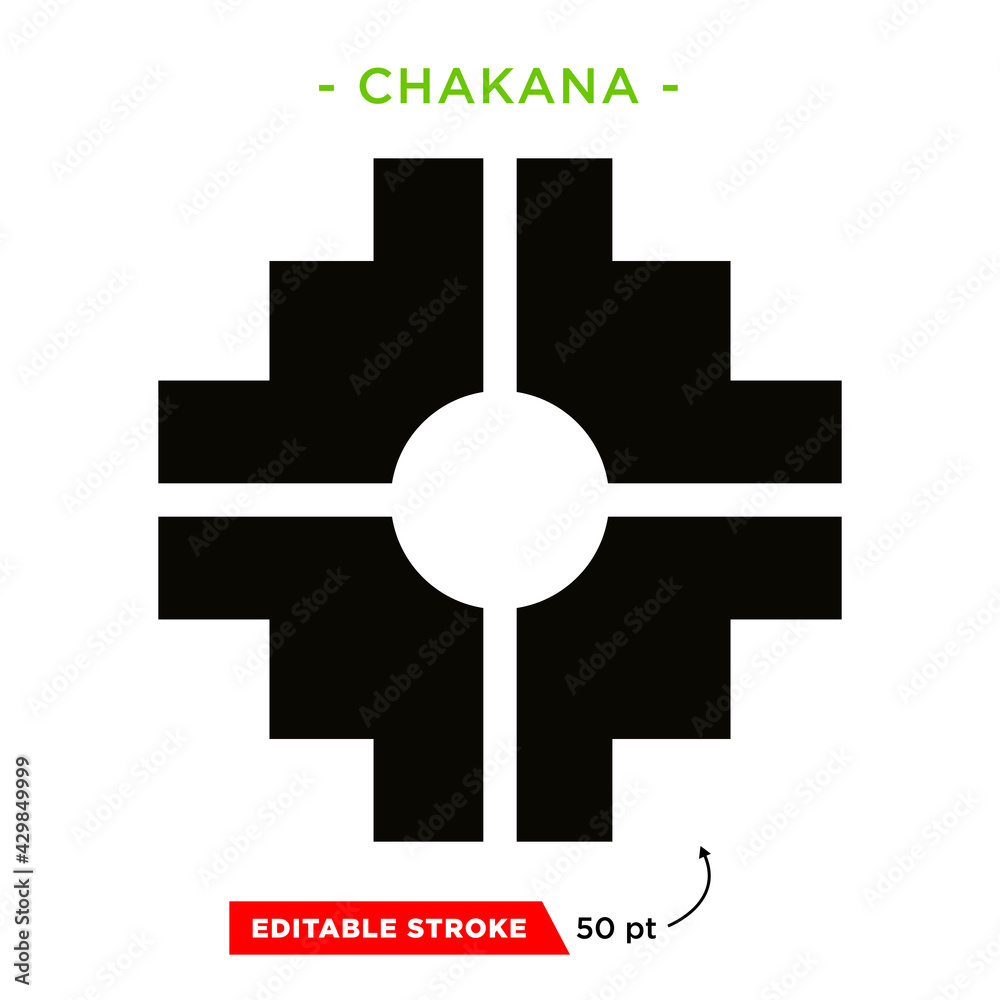 Inca Cross Chakana, Inti Raymi Ecuador, Peru emblematic symbol of an ...