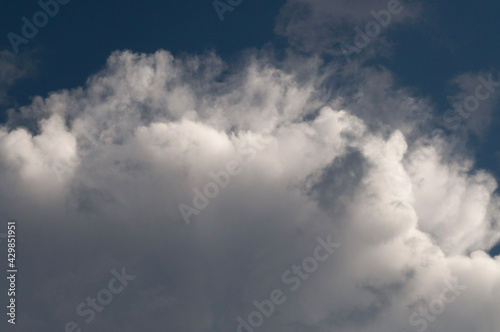 blue sky with clouds