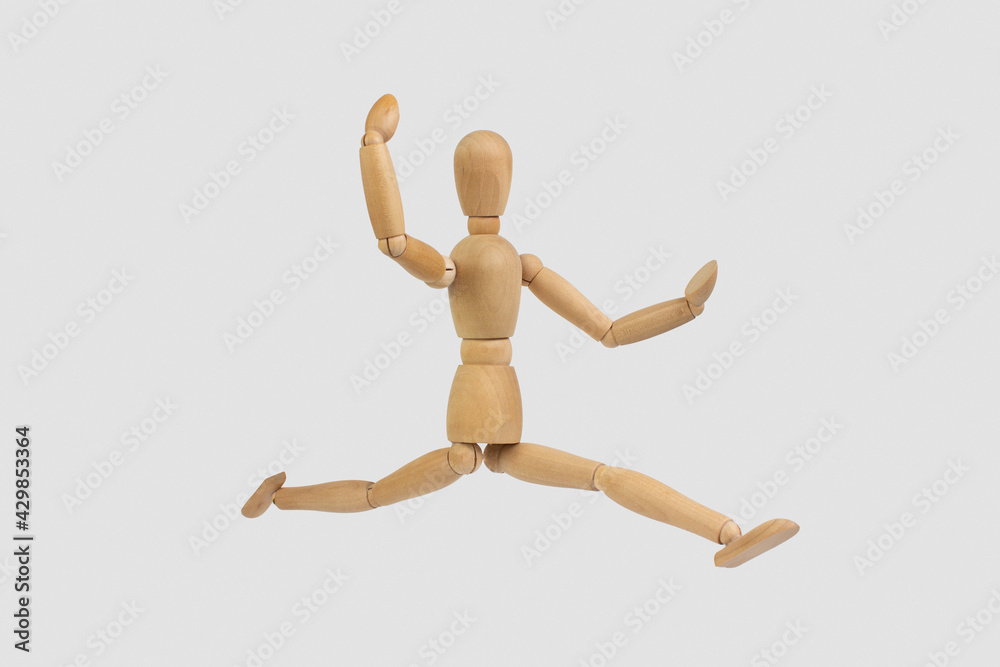 Wooden gestalt. Poses. Expression of emotions. Wooden gestalt. Poses. Expression of emotions.