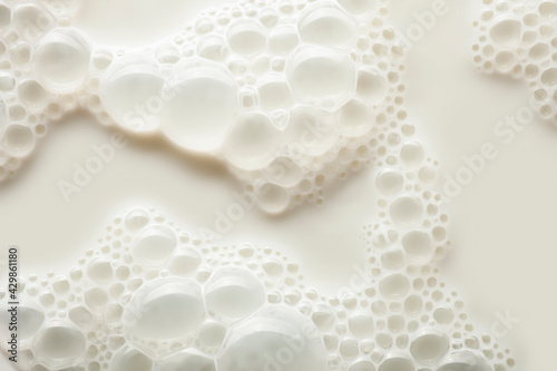 Milky cosmetic cream texture background