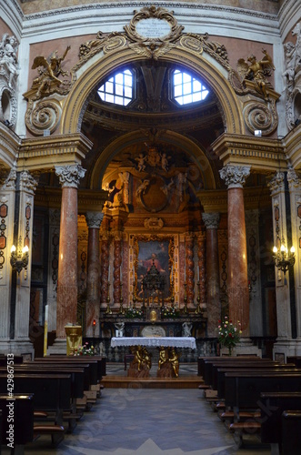 Royal Church of Saint. Wawrzyniec in Turin, interior © Denise Serra