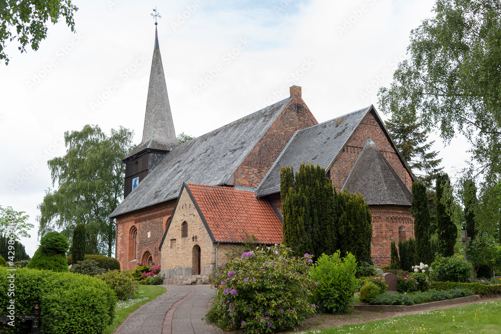 Kirche in Rieseby, Schleswig-Holstein