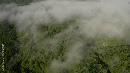 landscape with clouds
