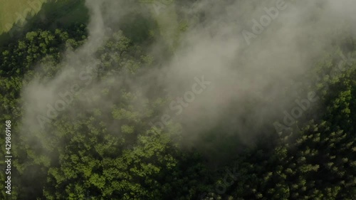 landscape with clouds