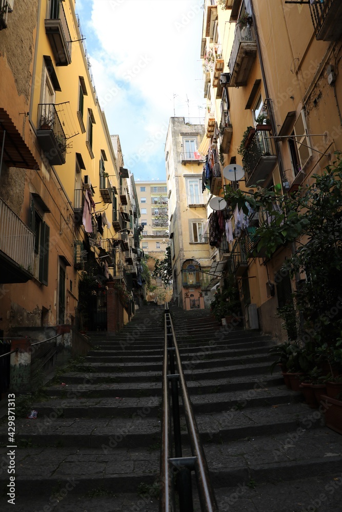 Street in Naples, Italy