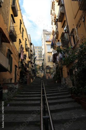 Street in Naples, Italy © ClaraNila