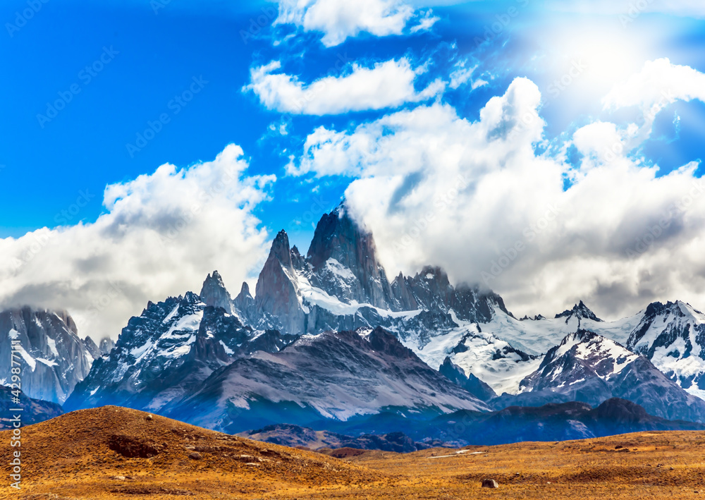  Mountains and desert