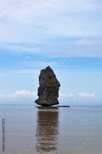 A magnificent island-rock Sail Rock