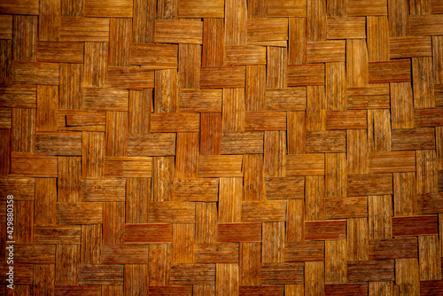 Wood grain brown wavy lines abstract pattern
