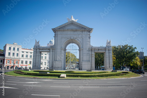 Puerta de San Vicente en Madrid