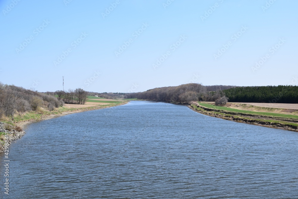 Nicolet river east of Montreal Nicolet river east of Montreal
