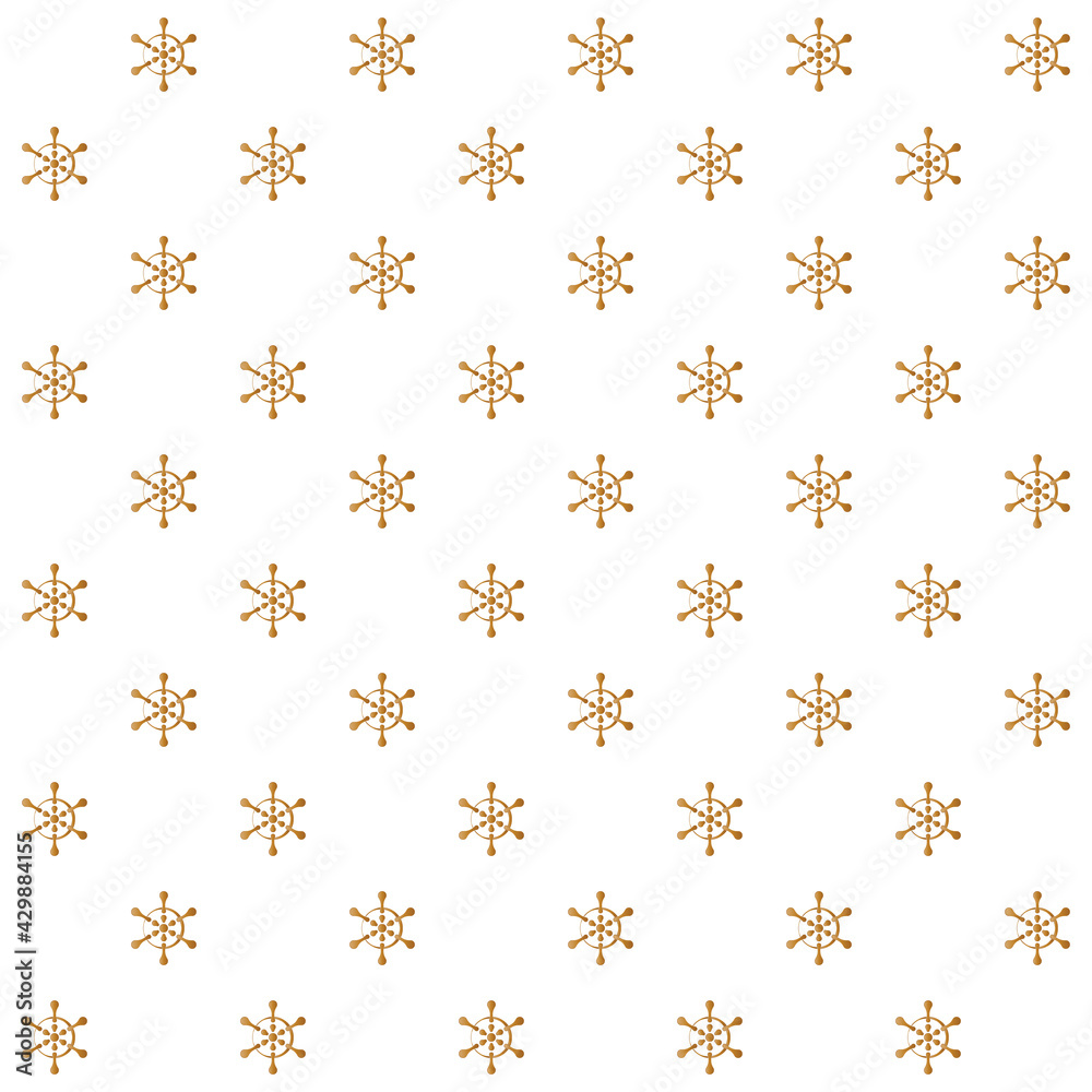 Abstract of virus symbol pattern. Design regular gold on white background. Design print for illustration, texture, textile, wallpaper, background. Abstract of virus symbol pattern. Design regular gold on white background. Design print for illustration, texture, textile, wallpaper, background.