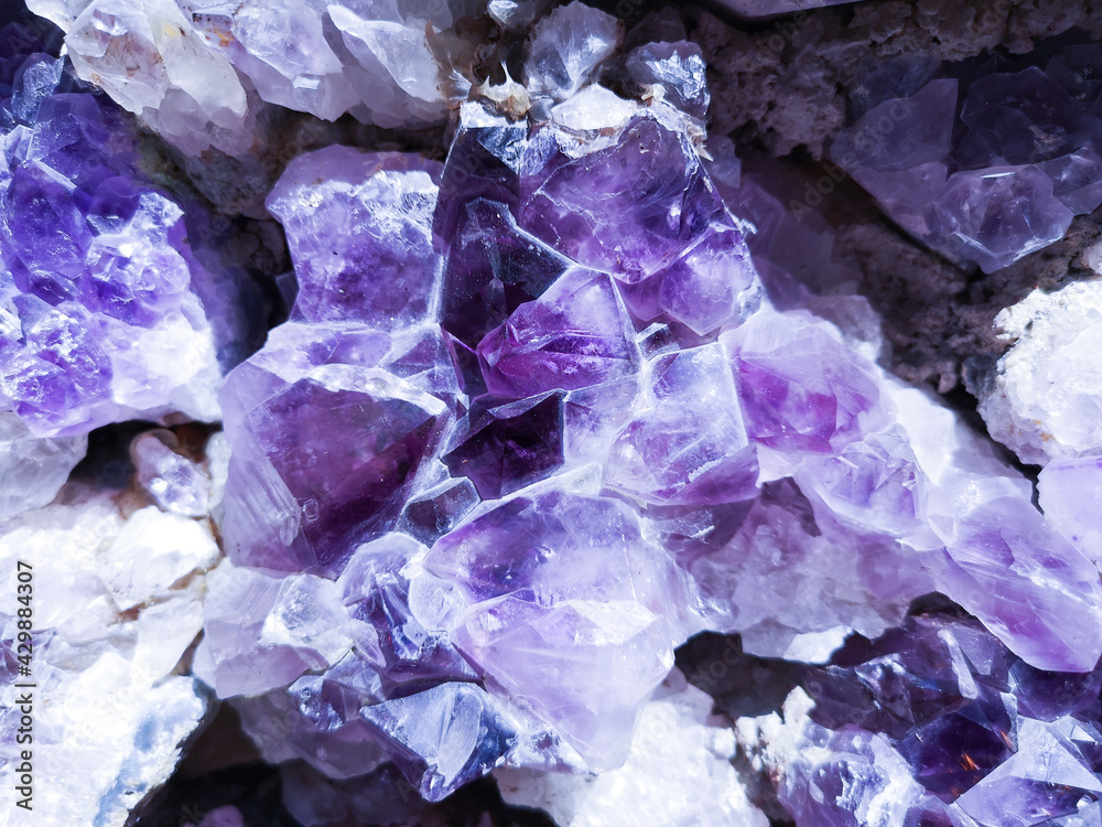 Fototapeta premium Purple Crystals 