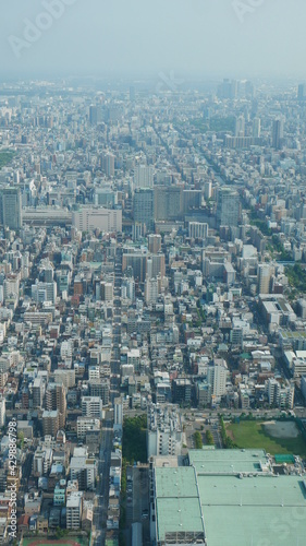 Aerial view of Tokyo from Tokyo Sky Tree