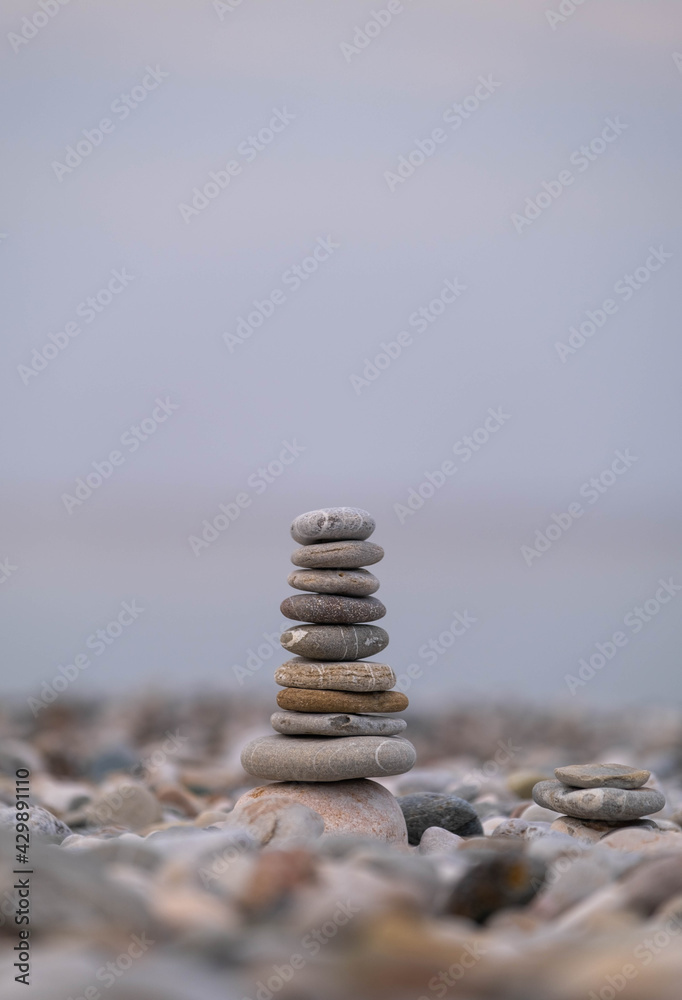 Obraz premium stack of stones