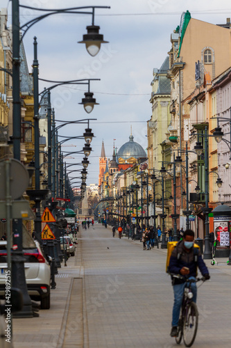 street in the city