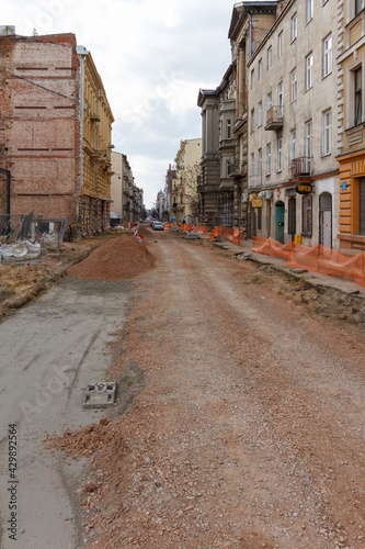 old street in the city