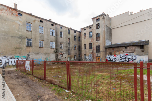 building in the city