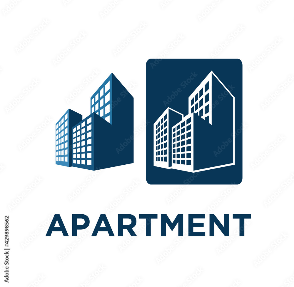 Vector of Apartment building design eps format, suitable for your design needs, logo, illustration, animation, etc.
