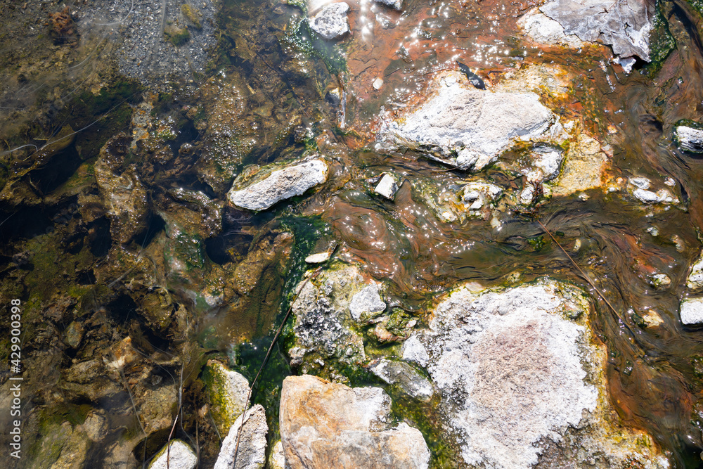 Fang Hot Springs in Thailand, Natural Mineral Water. Fang Hot Springs in Thailand, Natural Mineral Water.