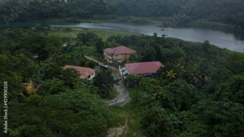 Aerial of Riverside Homes in Jamaica