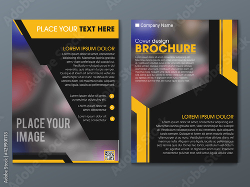 poster flyer pamphlet brochure cover design layout background, vector illustration template