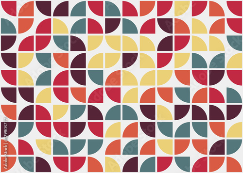 Wallpaper Mural Abstract Geometric Pattern generative computational art illustration Torontodigital.ca