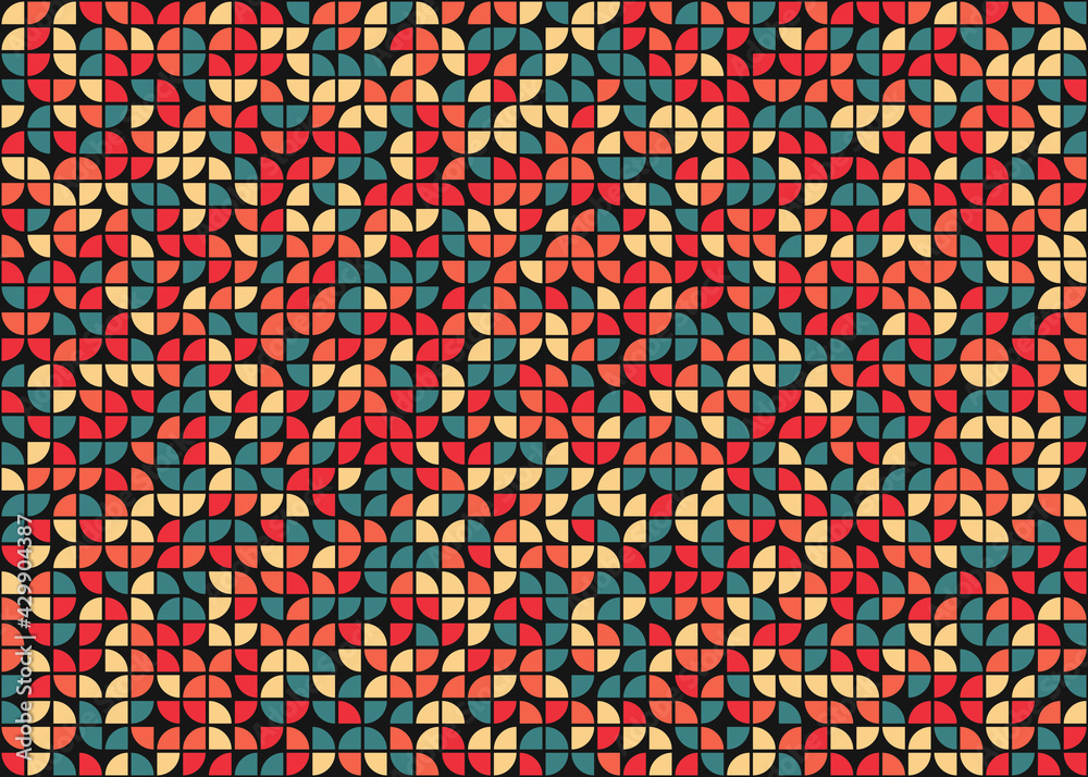 Abstract Geometric Pattern generative computational art illustration Abstract Geometric Pattern generative computational art illustration