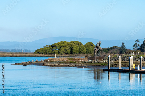 The Fisherman Statue on Woodley Island photo