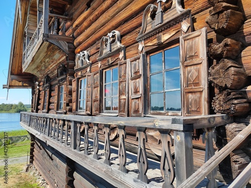 Traditional wooden house - izba