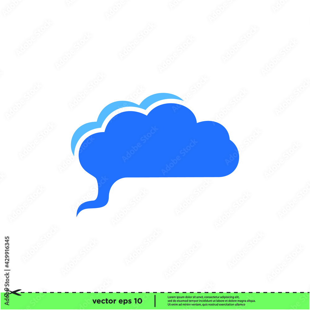 speech bubble icon vector illustration simple design element speech bubble icon vector illustration simple design element