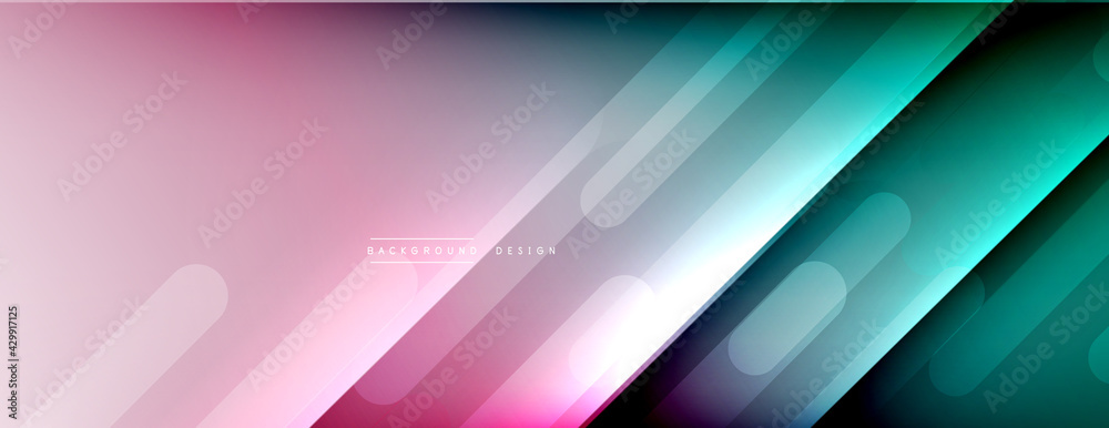 Dynamic lines abstract background. 3D shadow effects and fluid gradients. Modern overlapping forms Dynamic lines abstract background. 3D shadow effects and fluid gradients. Modern overlapping forms