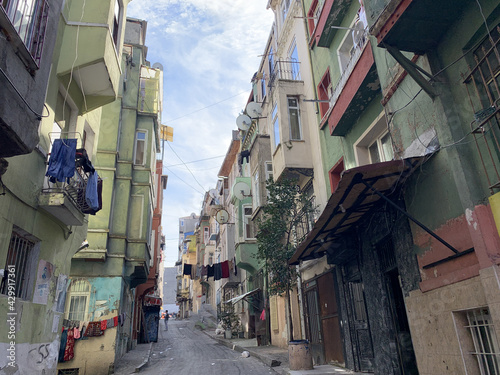 Poor district in istanbul © lijphoto