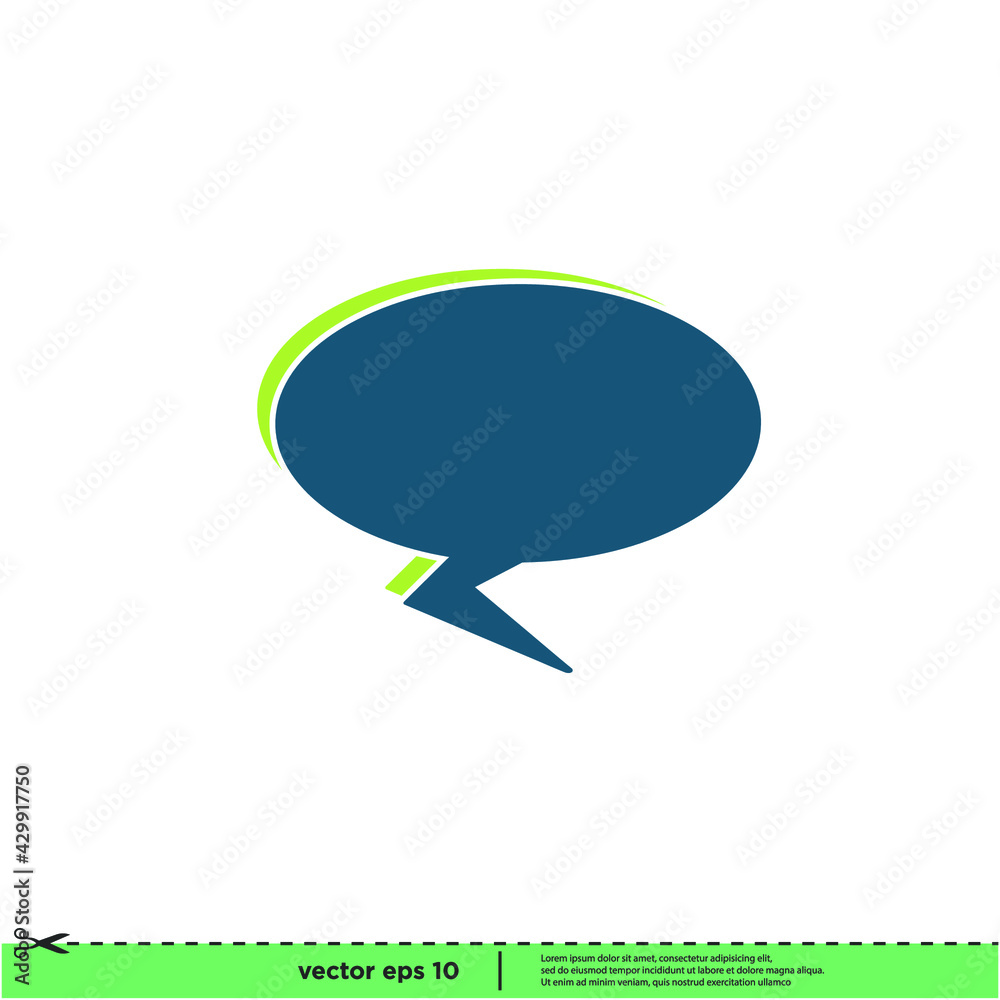 speech bubble icon vector illustration simple design element speech bubble icon vector illustration simple design element